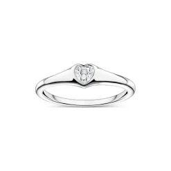 Silver Heart Ring