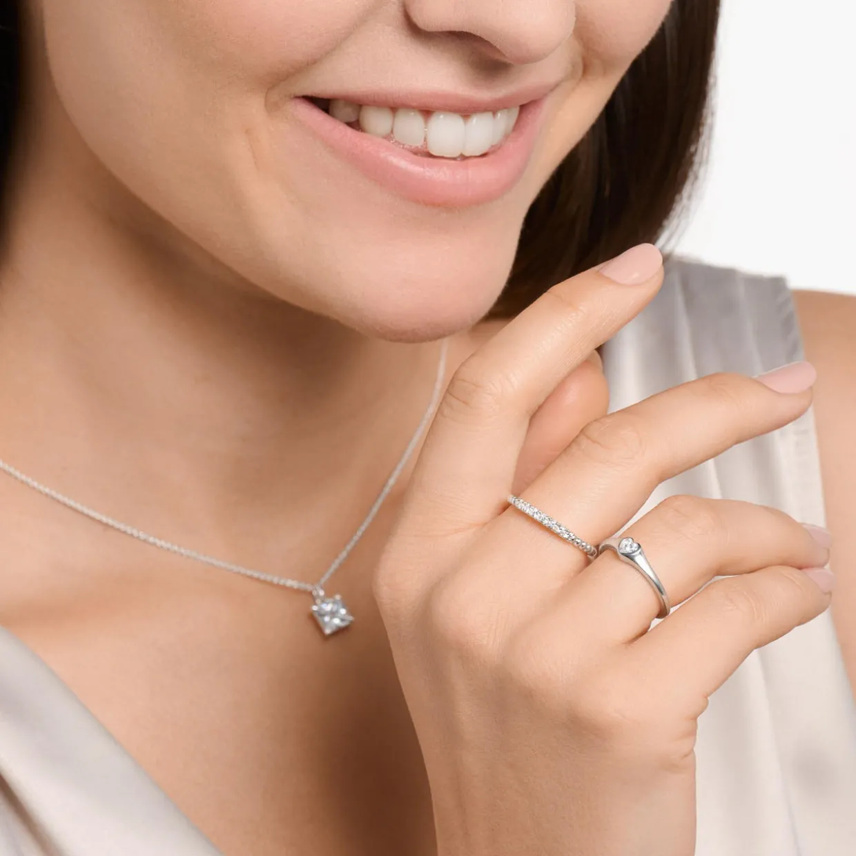 Silver Heart Ring