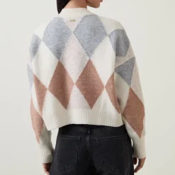 Silvia Diamond Jacquard Cardigan