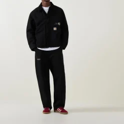 Single Knee Graphic Trousers