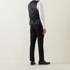 Single-Breasted Tuxedo Waistcoat