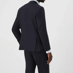 Single-Breasted Wool Jacket