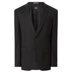 Single-Breasted Wool Jacket