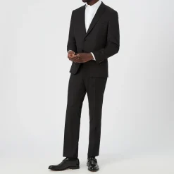 Single-Breasted Wool Jacket