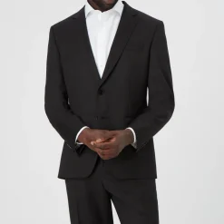 Single-Breasted Wool Jacket