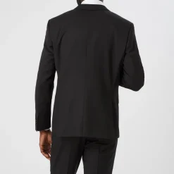 Single-Breasted Wool Jacket