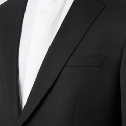 Single-Breasted Wool Jacket