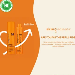 Skingredients Skin Shield Moisturising + Priming SPF 50 PA+++ Sunscreen Refillable Primary Pack 73ml