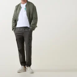 Skinny Leg Ripstop Cargo Trousers
