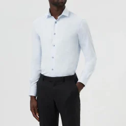 Slim Fit Cotton-Blend Stretch Shirt