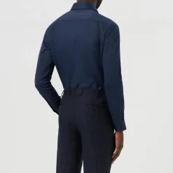 Slim Fit Cotton-Blend Stretch Shirt