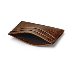 Slim Grained Leather Cardholder