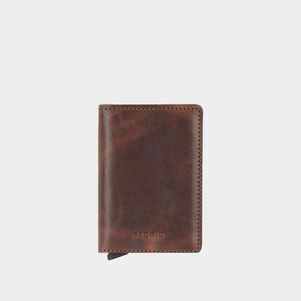 Slim Vintage Card Protector Wallet