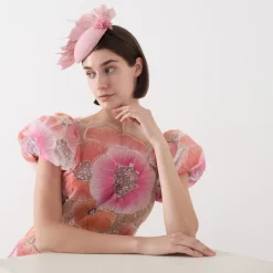 Smartie Flower Feather Fascinator