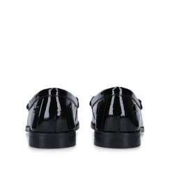 Snap Patent Leather Loafers