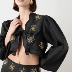 Sol De Noche Beaded Jacket