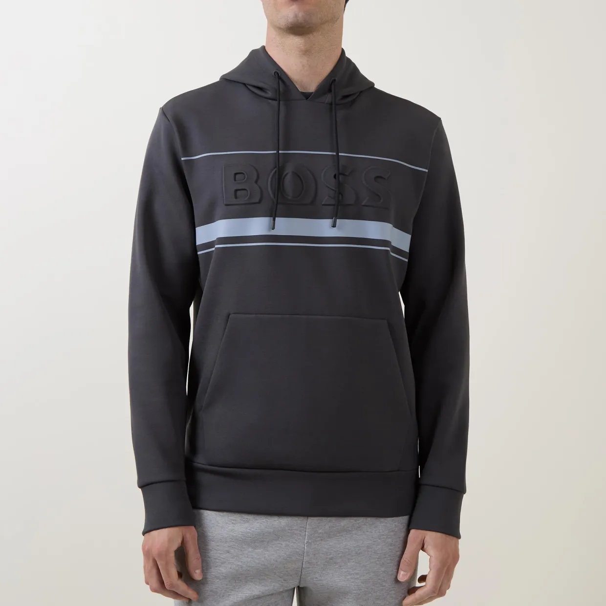 Soody Zone Logo Embossed Hoodie