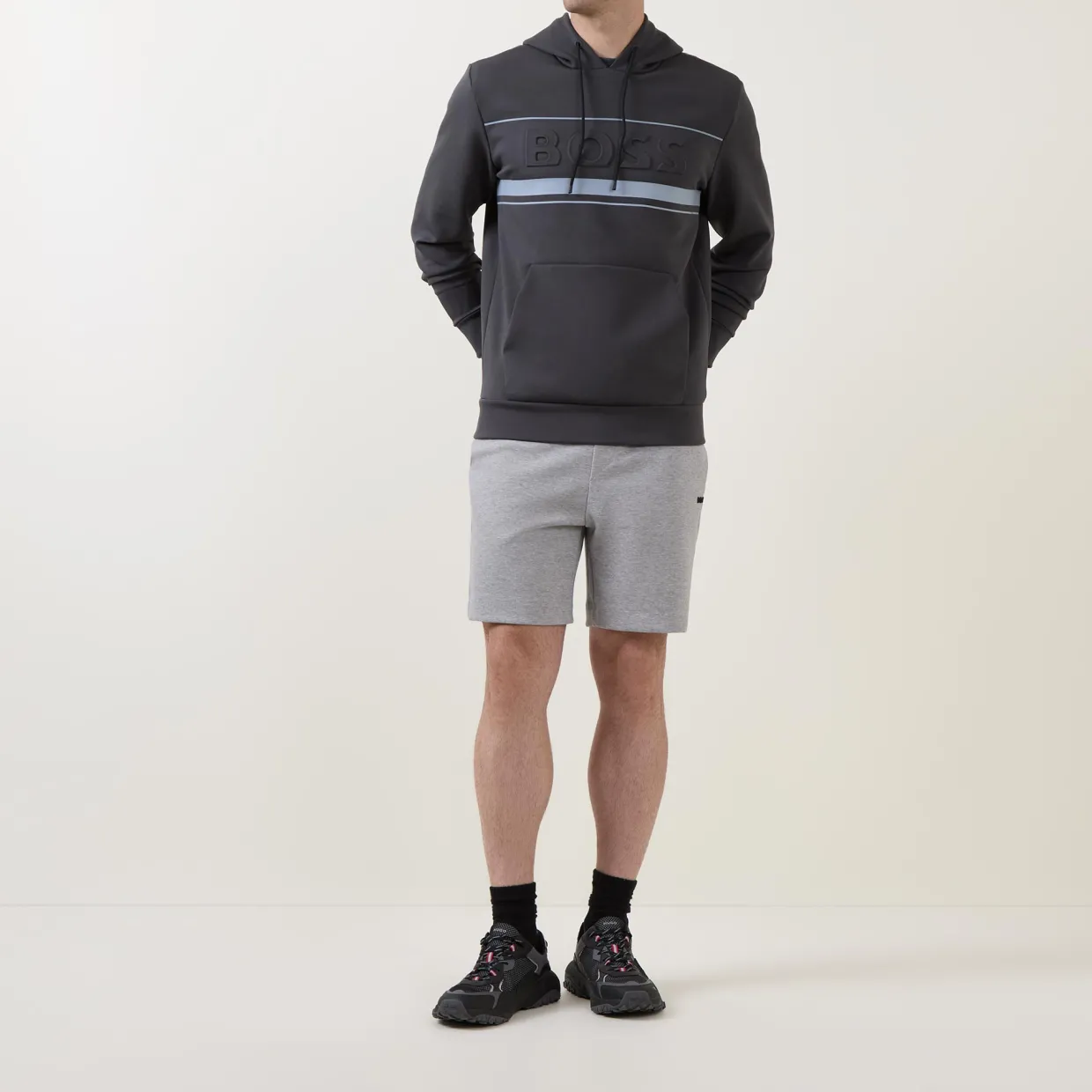 Soody Zone Logo Embossed Hoodie