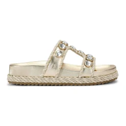 Sorella Embellished Flatform Sandals