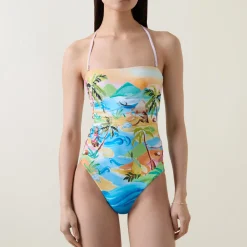 South Pacific Bandeau Swimsuit
