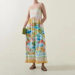 South Pacific Printed Dress