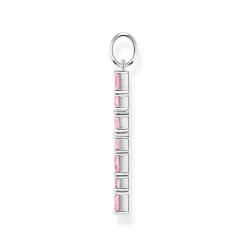 Sparkling Cross Shaped Charm Pendant