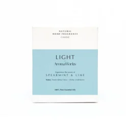 Spearmint & Lime Scented Candle 300g