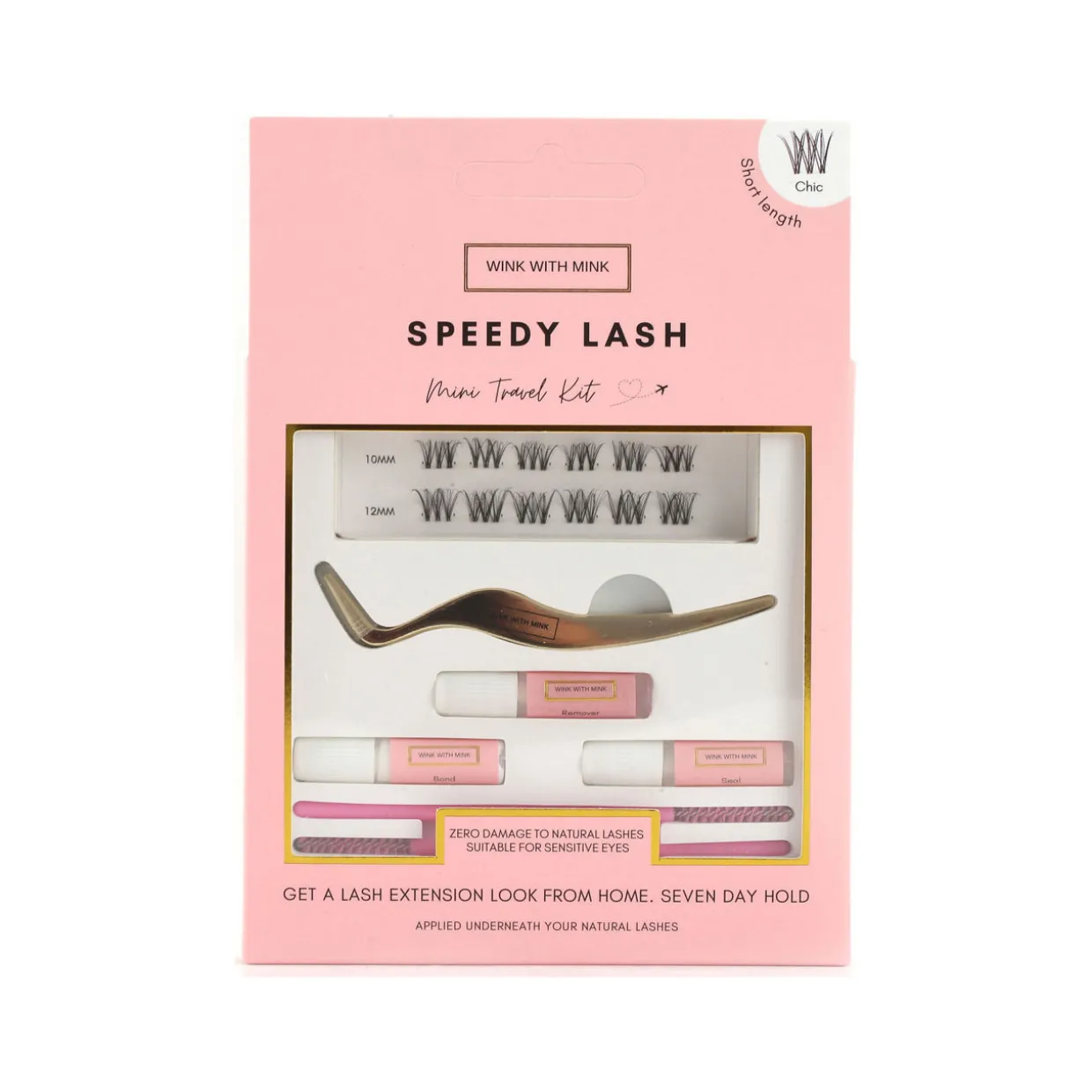 Speedy Lash Mini Travel Kit: Seven Day Hold Eyelash Extensions