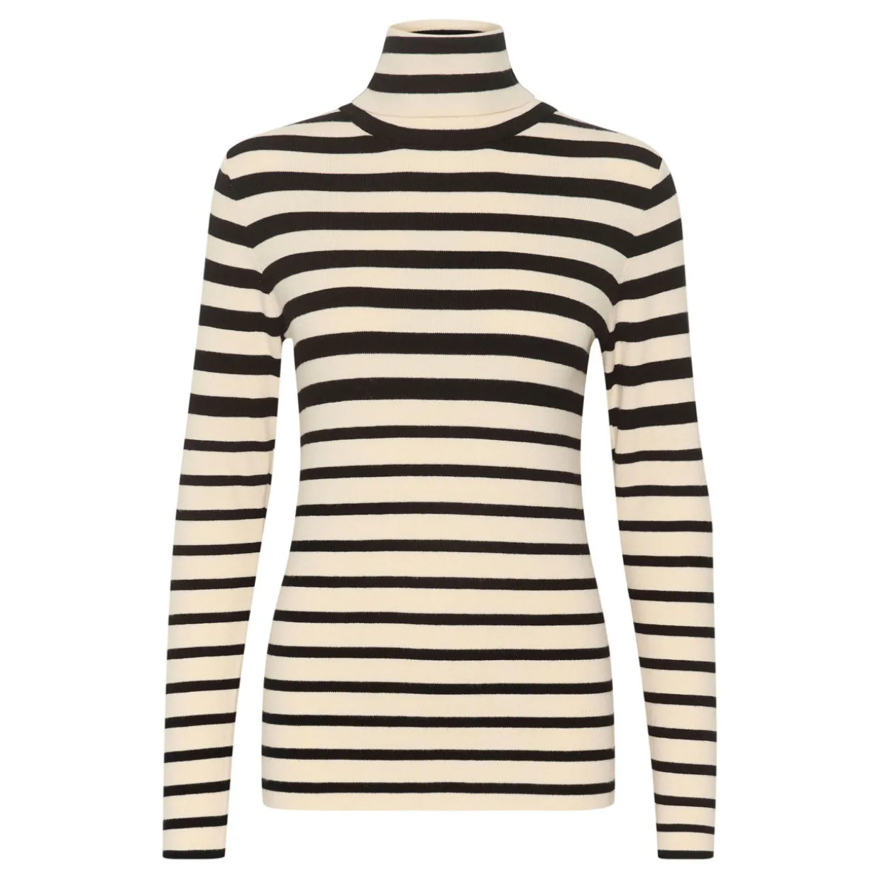 Spina Striped Turtleneck Sweater