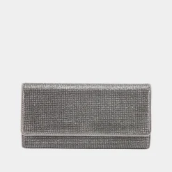 Spiral Embellished Clutch