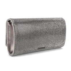 Spiral Embellished Clutch