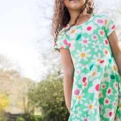 Spring Floral Skater Dress