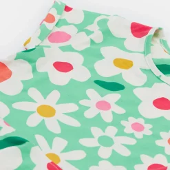 Spring Floral Skater Dress