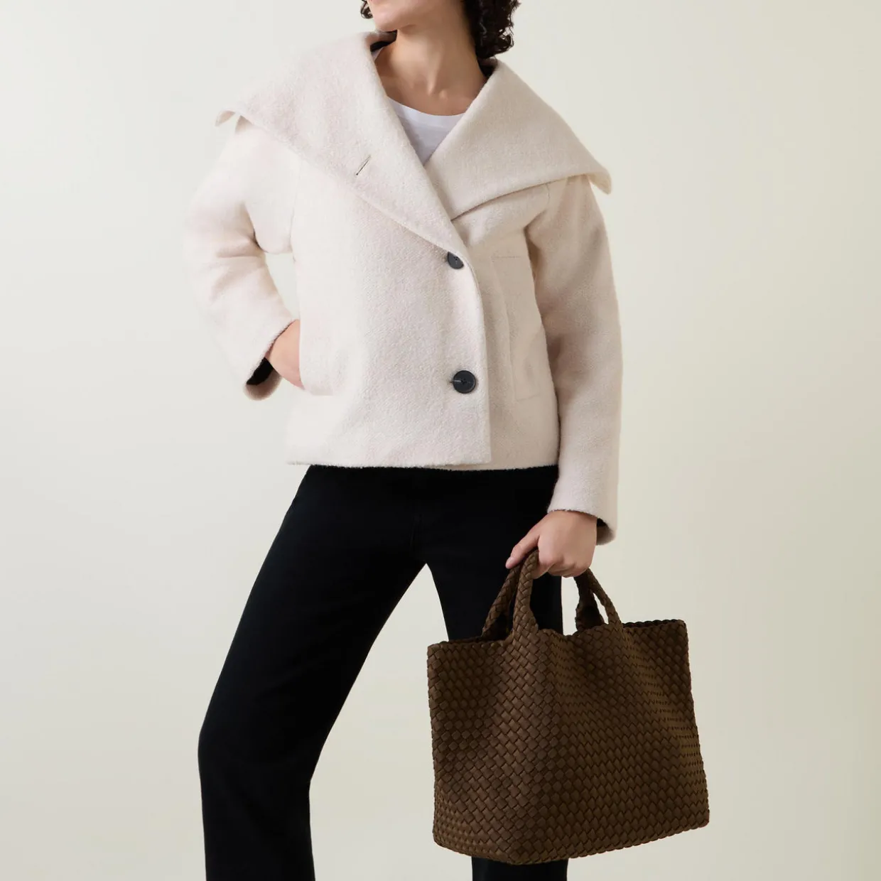 St Barths Medium Woven Tote Bag