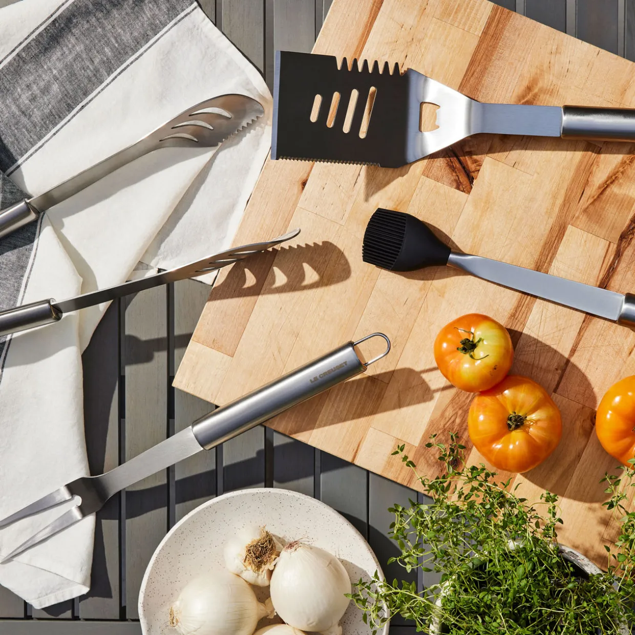 Stainless Steel Two-Pronged BBQ Fork