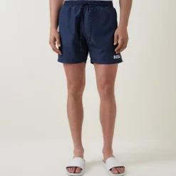 Starfish Logo Drawstring Swim Shorts