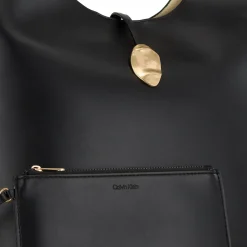 Stone Lock Slouchy Hobo Bag