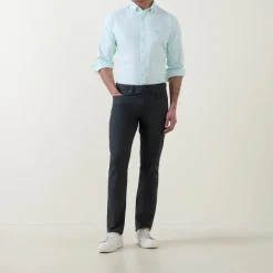 Straight-Fit Mid-Rise Jeans