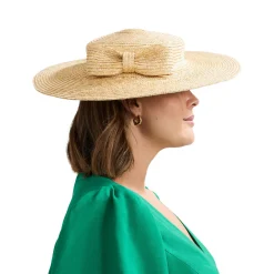 Straw Boater Hat