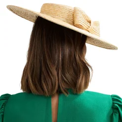 Straw Boater Hat