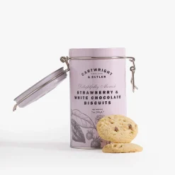 Strawberry & White Chocolate Biscuits 200g
