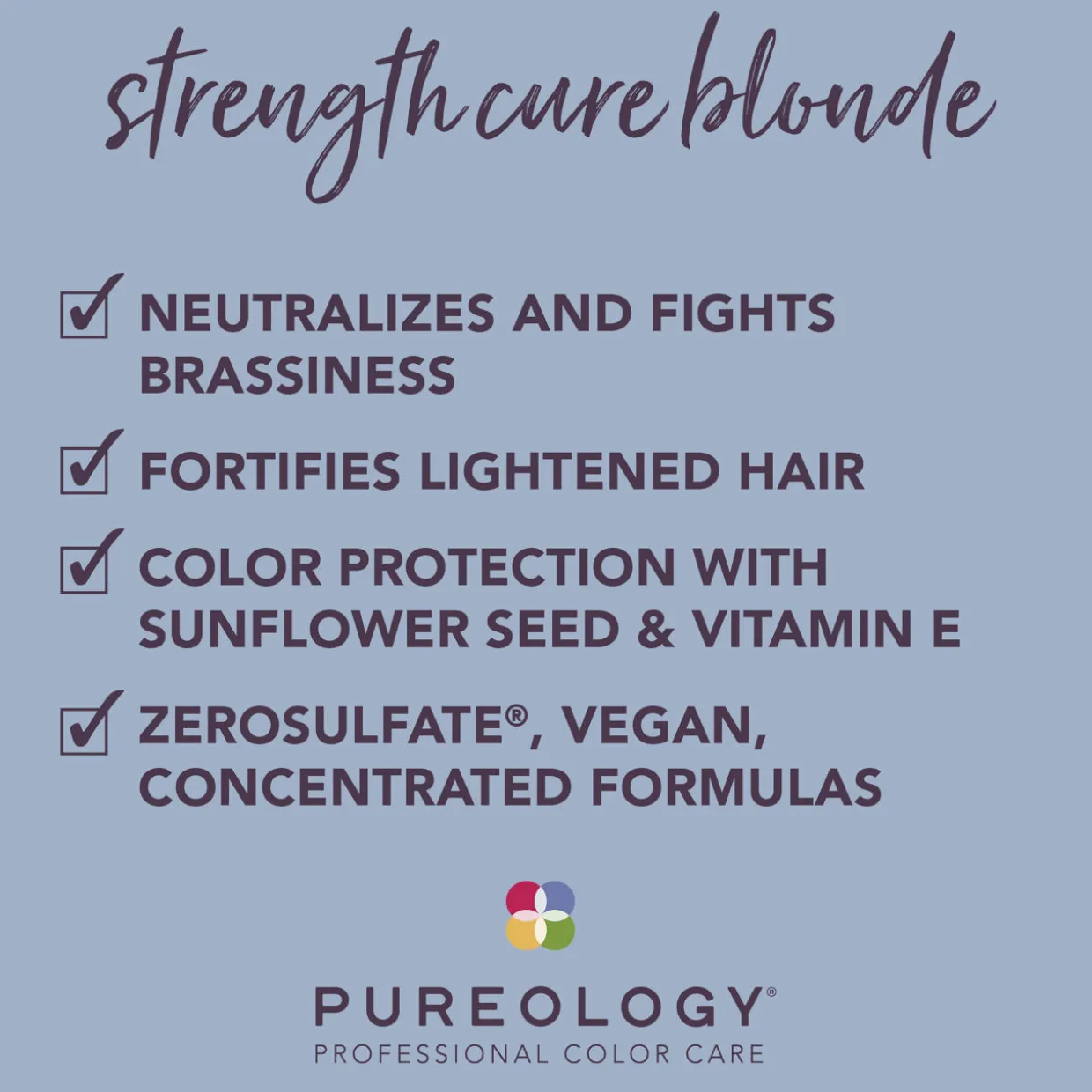 Strength Cure Blonde Shampoo 266ml
