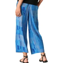 Stripe Cropped Trousers
