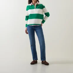 Stripe Heavyweight Rugby Top