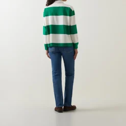 Stripe Heavyweight Rugby Top
