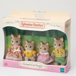 Striped Cat Family