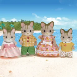 Striped Cat Family