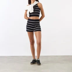 Striped Knit Tank Top