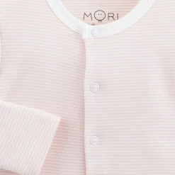 Striped Logo Pocket Cardigan