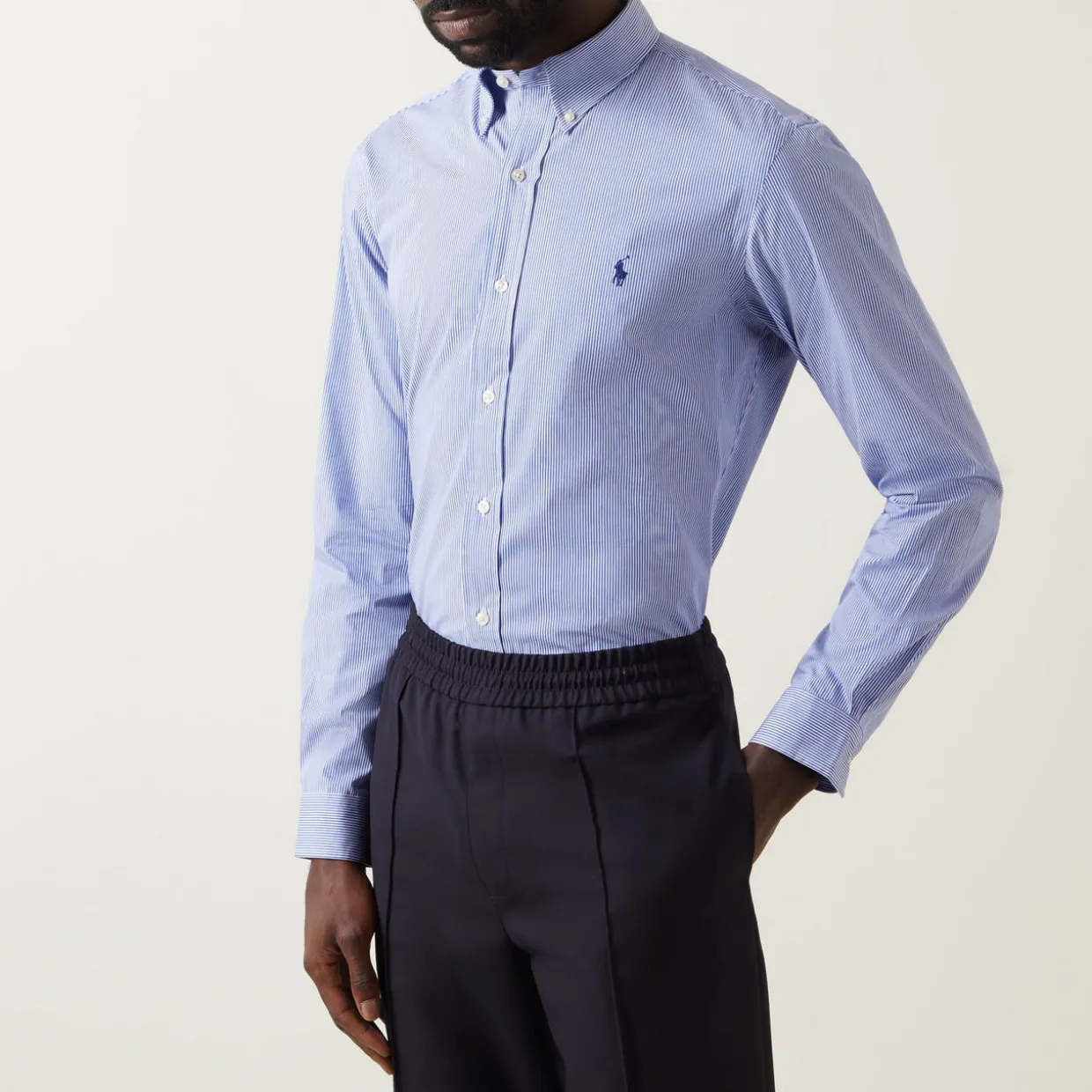 Striped Logo Shirt